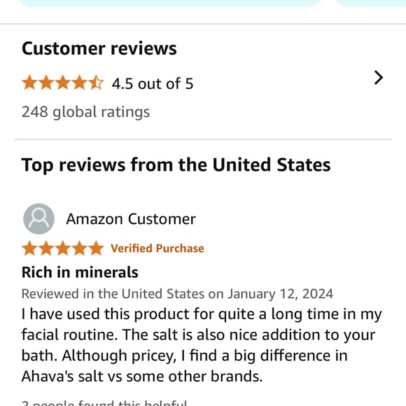 🩷BRAND NEW AHAVA DEAD SEA MINERAL BATH SALTS SPA NIGHT MOISTURIZES SKIN TREND - Picture 2 of 8